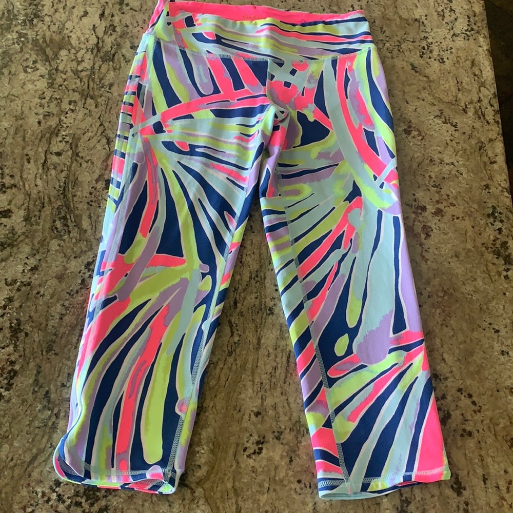 lilly pulitzer yoga pants small